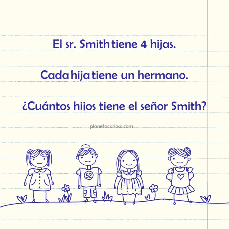 El Sr Smith Tiene Hijas Puedes Resolver El Acertijo