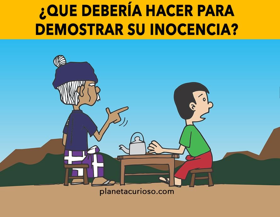 Puedes Hallar La Solucion A Este Acertijo Para Demostrar Su Inocencia Planeta Curioso